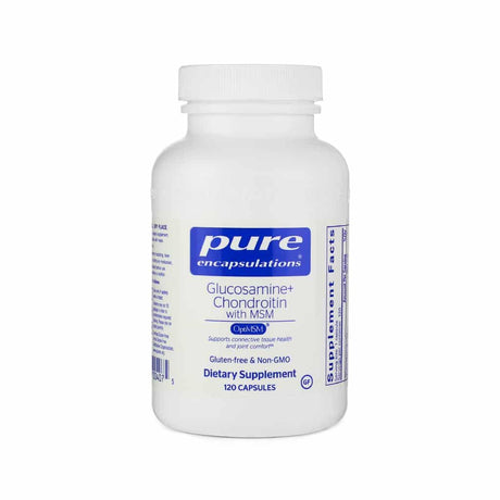 pure encapsulations glucosamine chondroitin with msm 120 capsules