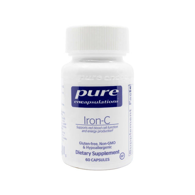 Pure Encapsulations Iron-C 60 capsules