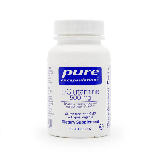 Pure Encapsulations L-Glutamine 500mg 90 capsules