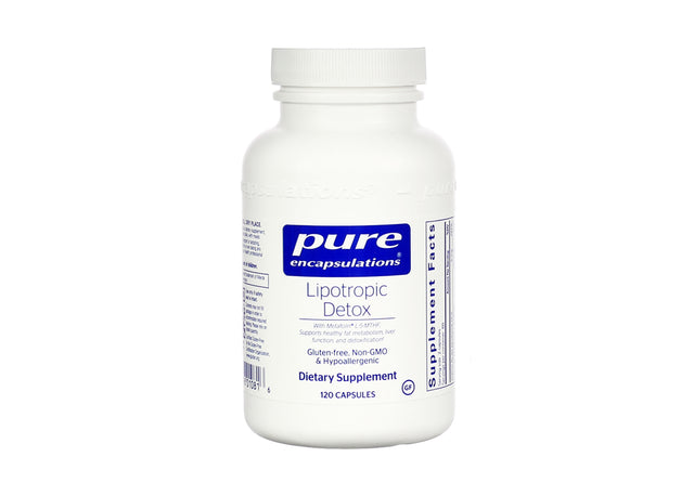 Pure Encapsulations Lipotropic Detox 120 capsules 60 day supply