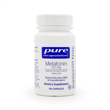 Pure Encapsulations Melatonin 0.5mg 60 capsules