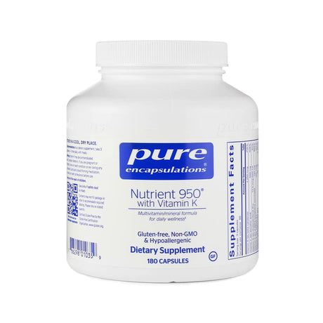 pure encapsulations nutrient 950 with vitamin k 180 capsules