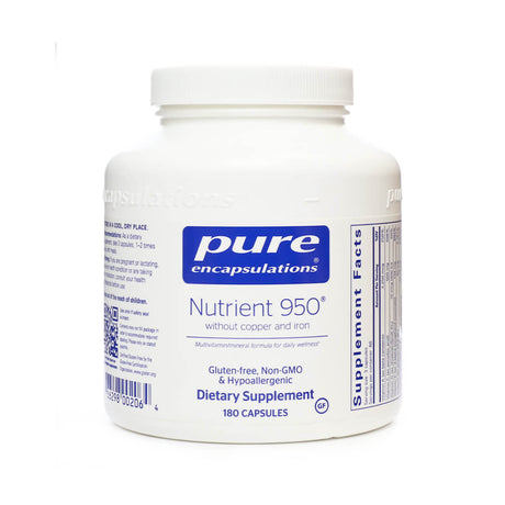 Pure Encapsulations Nutrient 950 without Copper and Iron