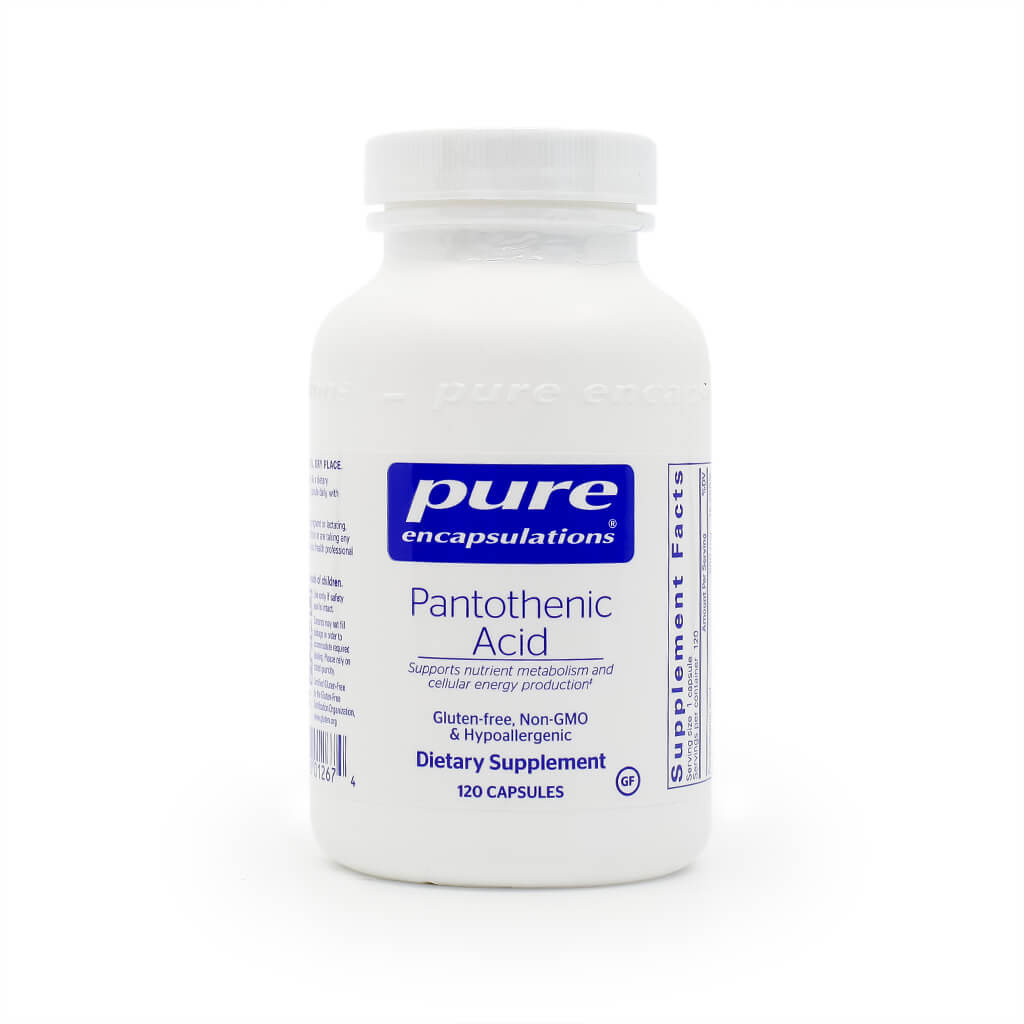 Pure Encapsulations Pantothenic Acid 120 capsules