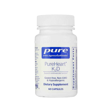 pure encapsulations pureheart k2d 60 capsules 2 month supply