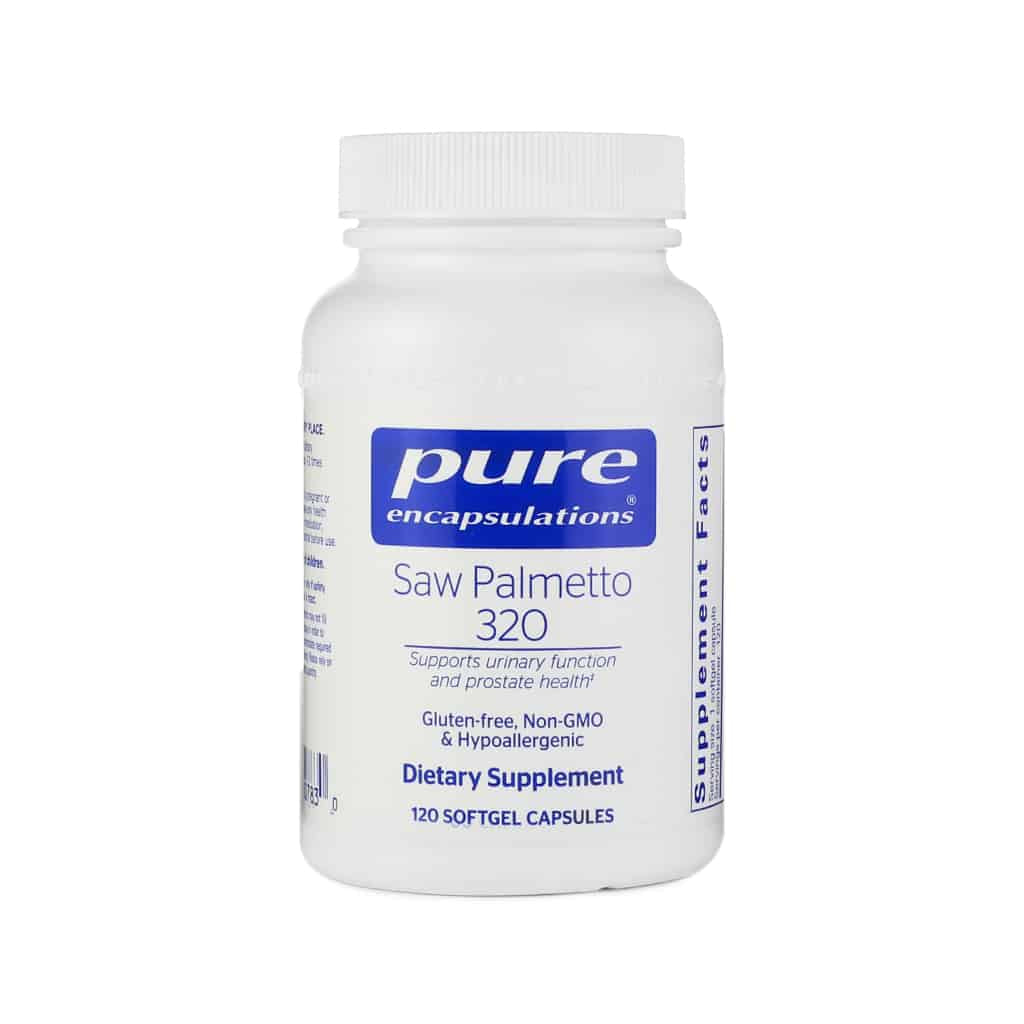 pure encapsulations saw palmetto 320 120 softgel capsules