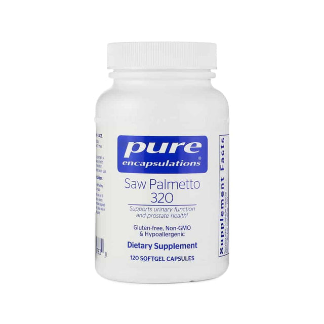 pure encapsulations saw palmetto 320 120 softgel capsules