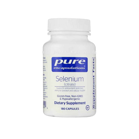 pure encapsulations selenium citrate 180 capsules