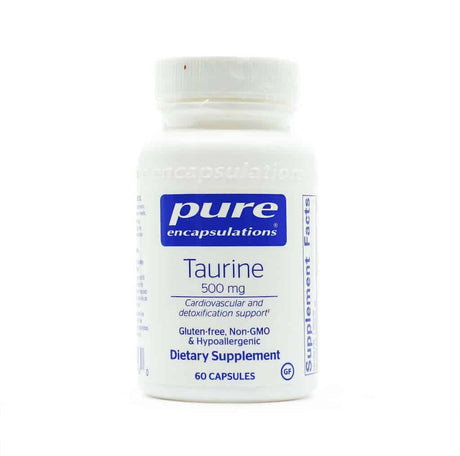 Pure Encapsulations Taurine 500mg 60 capsules