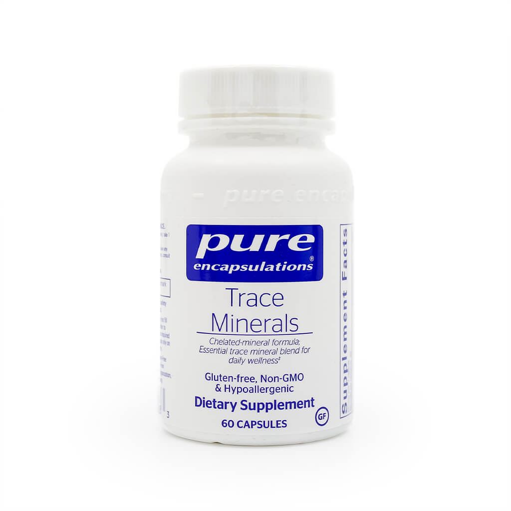 Pure Encapsulations Trace Minerals 60 capsules