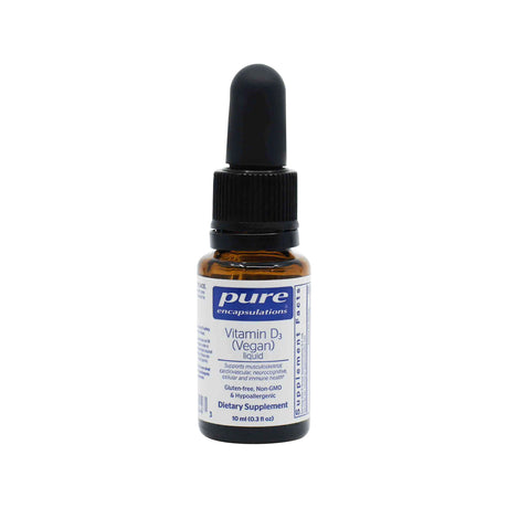 Pure Encapsulations Vitamin D3 (Vegan) Liquid 0.3 fluid ounce