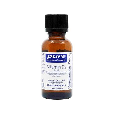 Pure Encapsulations Vitamin D3 Liquid 0.75 fluid ounce