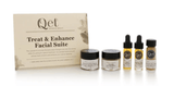 qēt botanicals treat & enhance facial suite