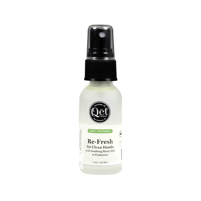 qēt botanicals re-fresh for clean hands 1 ounce