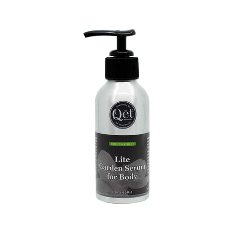 qēt botanicals lite garden serum for body 4 ounces