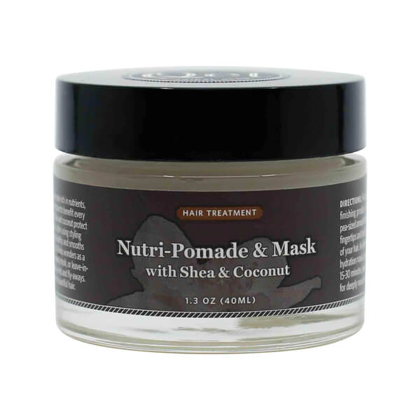 qēt botanicals nutri-pomade & mask with shea & coconut 1.3 ounces