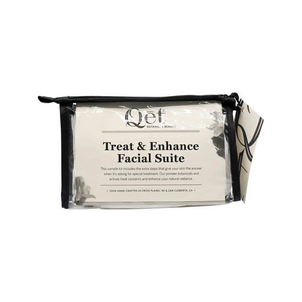 qēt botanicals treat & enhance facial suite