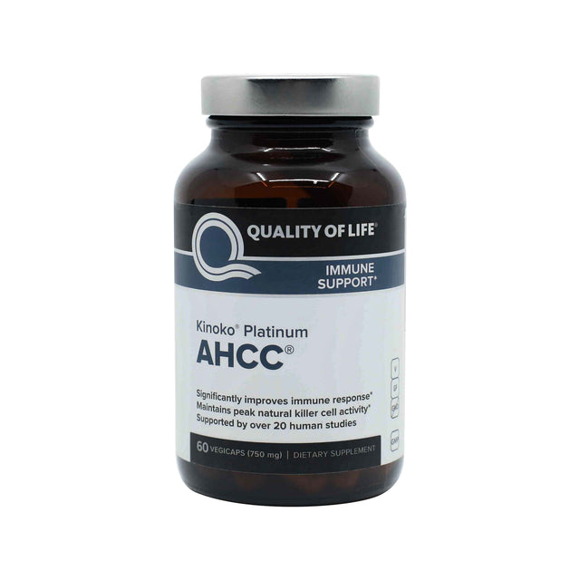 quality of life ahcc kinoko platinum 60 capsules