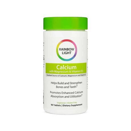 rainbow light calcium 90 tablets 90-day supply