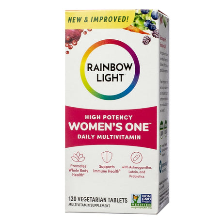 Rainbow Light Women's One™ High-Potency Multivitamin Tablets