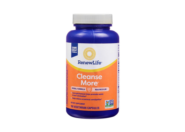 Renew Life Cleanse More™ - Herbal & Mineral Cleanse Capsules 60 capsules 2 month supply