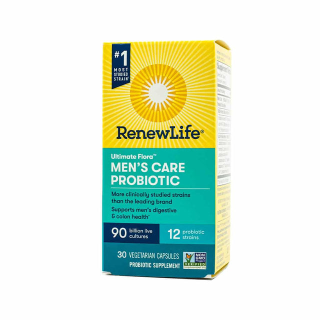 Renew Life Men's Care Ultimate Flora Probiotic 90 Billion The Healthy Place Madison WI