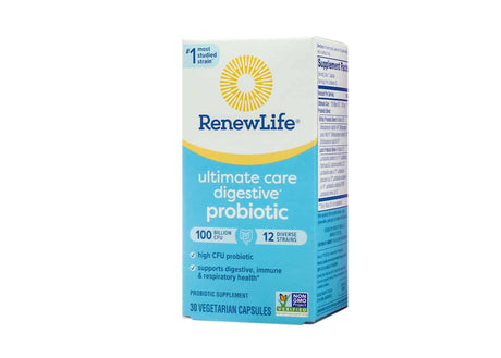 Renew Life Ultimate Care Digestive Probiotic 100 Billion 30 capsules