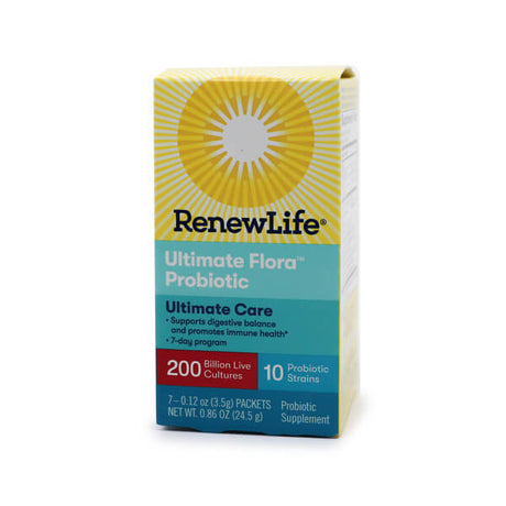 Renew Life Ultimate Care Ultimate Flora 200 Billion 7 packets