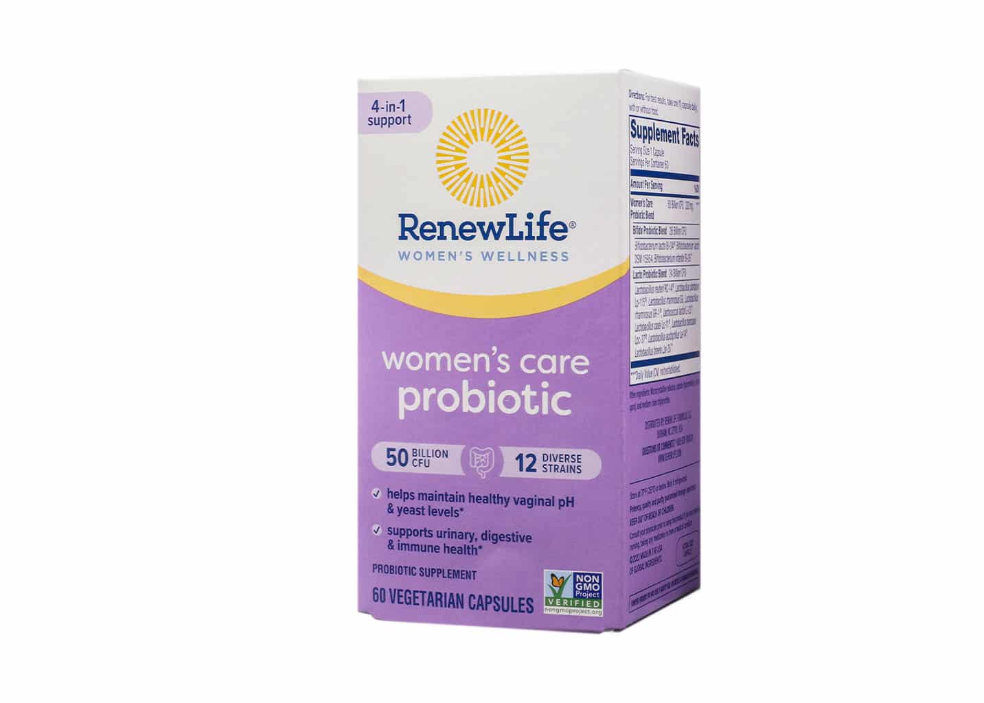 Renew Life Women's Care Probiotic 50 Billion Renew Life Women’s Care Probiotic Capsules 50 Billion CFU - The Healthy