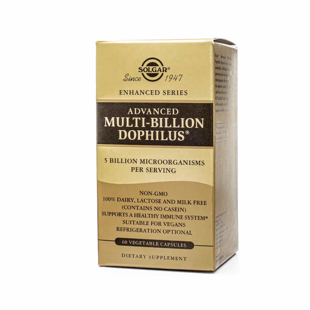 Solgar Advanced Multi-Billion Dophilus 60 capsules