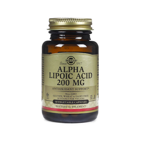 Solgar Alpha Lipoic Acid 200mg Capsules 50 capsules