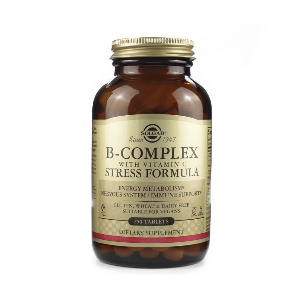 Solgar B-Complex with Vitamin C Stress Formula 250 tablets