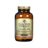 Solgar Calcium Citrate with Vitamin D3 120 tablets