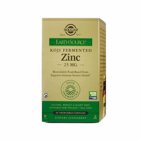 Solgar Earth Source Koji Zinc 25mg