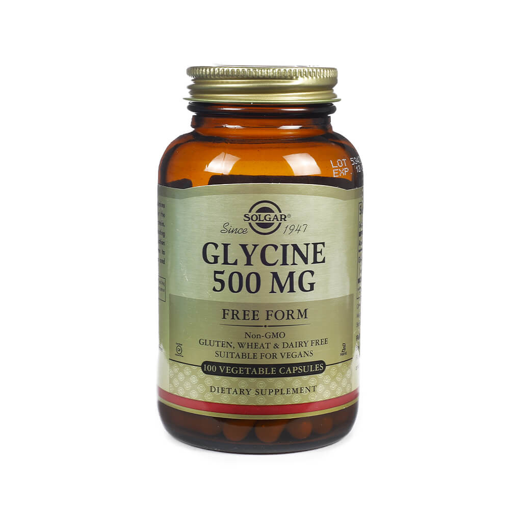 Solgar Glycine 500mg 100 capsules