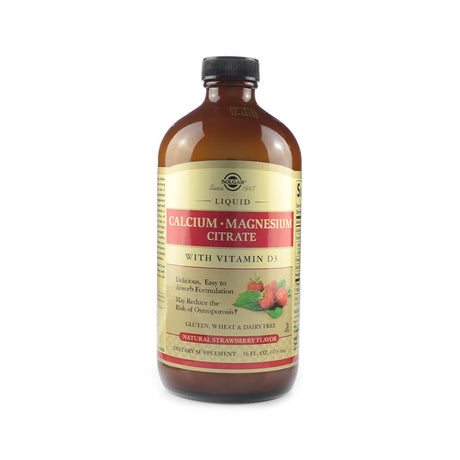 Solgar Liquid Calcium Magnesium Citrate with Vitamin D3