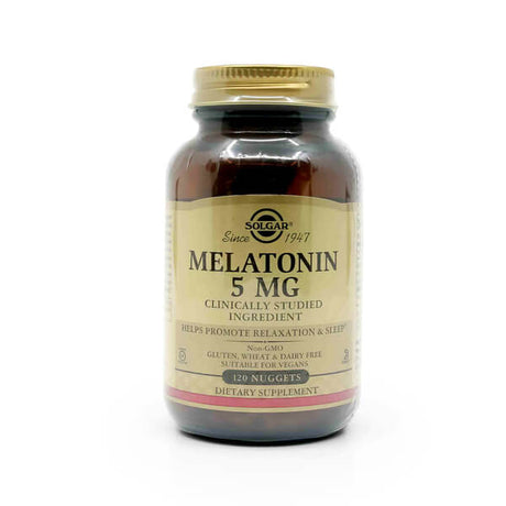 Solgar Melatonin 5mg Nuggets 120 nuggets