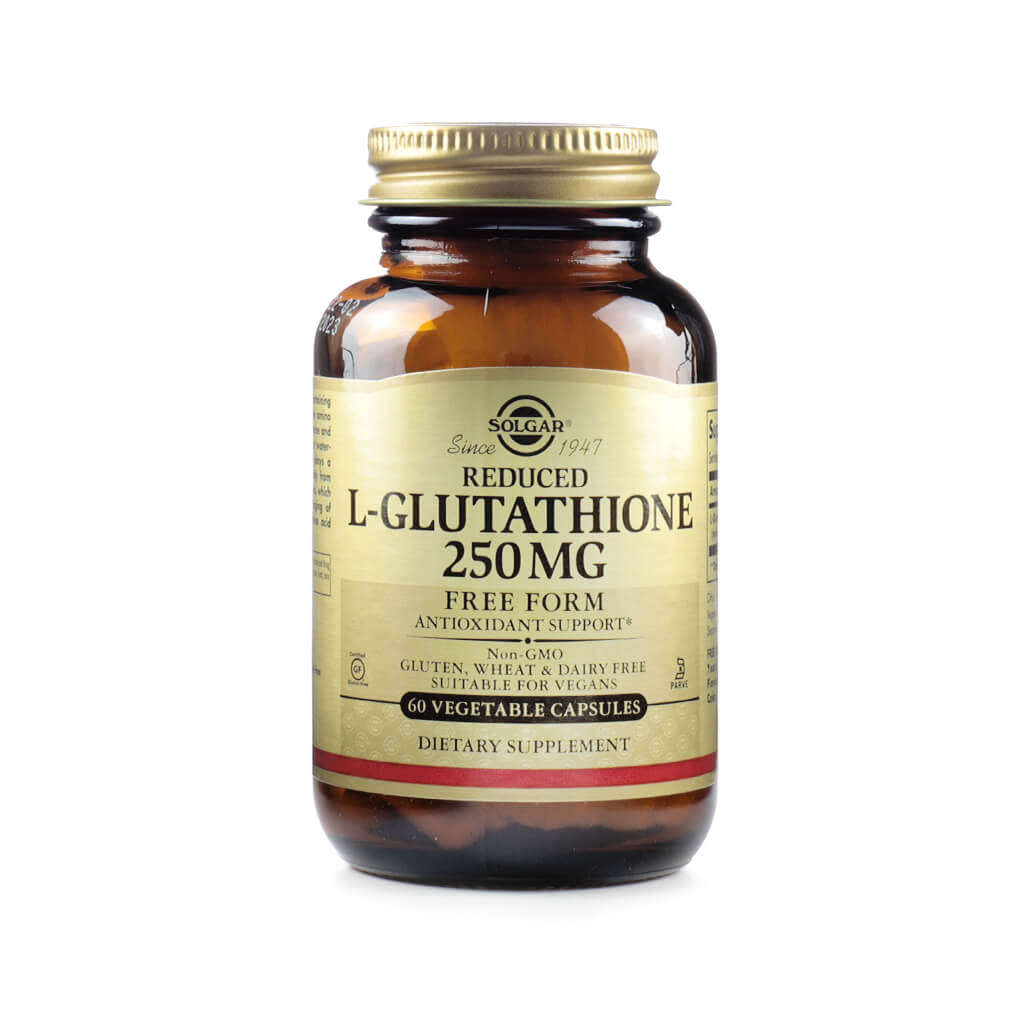 Solgar Reduced L-Glutathione 250mg 60 capsules