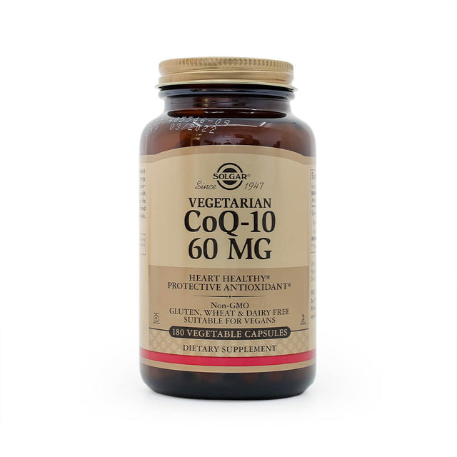 Solgar Vegetarian CoQ-10 60 mg 180 capsules