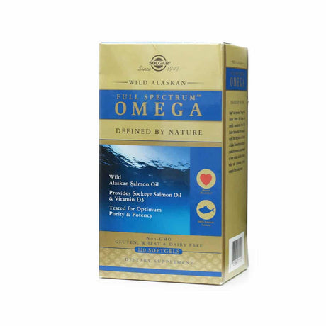 Solgar Wild Alaskan Full Spectrum™ Omega Softgels 120 softgels