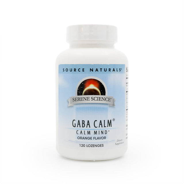 source naturals serene science gaba calm mind 120 lozenges 120-day supply