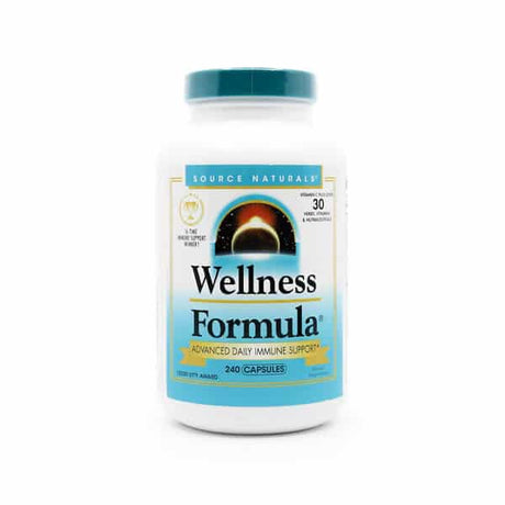 source naturals wellness formula capsules 240 capsules 40-day supply