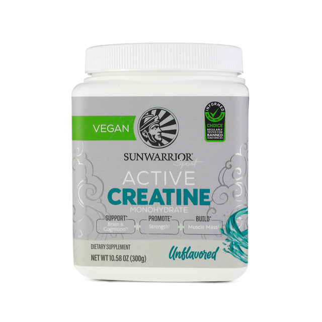 Sunwarrior Active Creatine Monohydrate 300g Unflavored 60 Servings