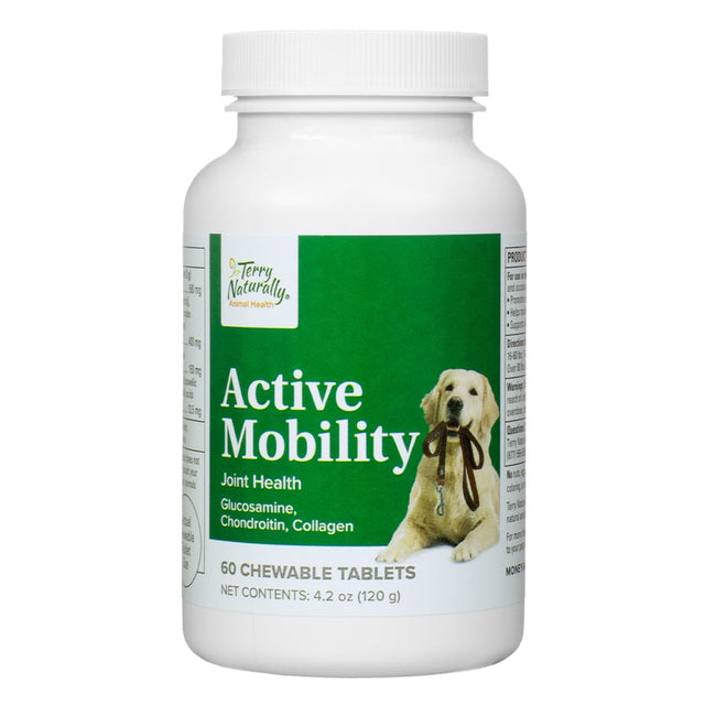 Terry Naturally Canine Active Mobility 60 Chewable Tablets