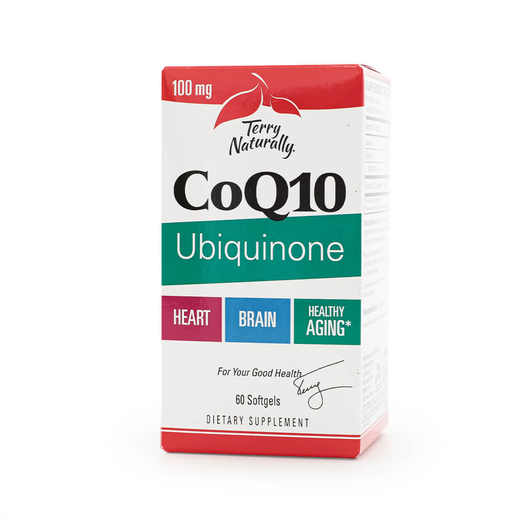 Terry Naturally CoQ10 Ubiquinone 60 softgels