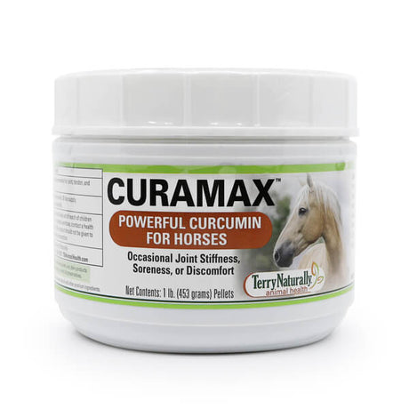 Terry Naturally Curamax turmeric horse supplement 1 Pound Pellets 30 day supply