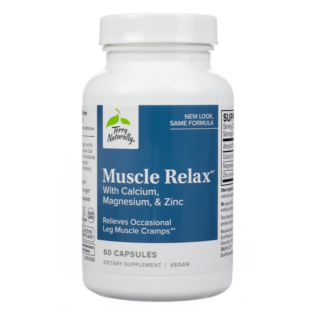 Terry Naturally Muscle Relax 60 capsules 30 day supply