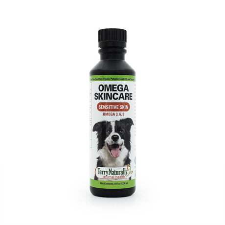 terry naturally animal health omega skincare 8 fluid ounces