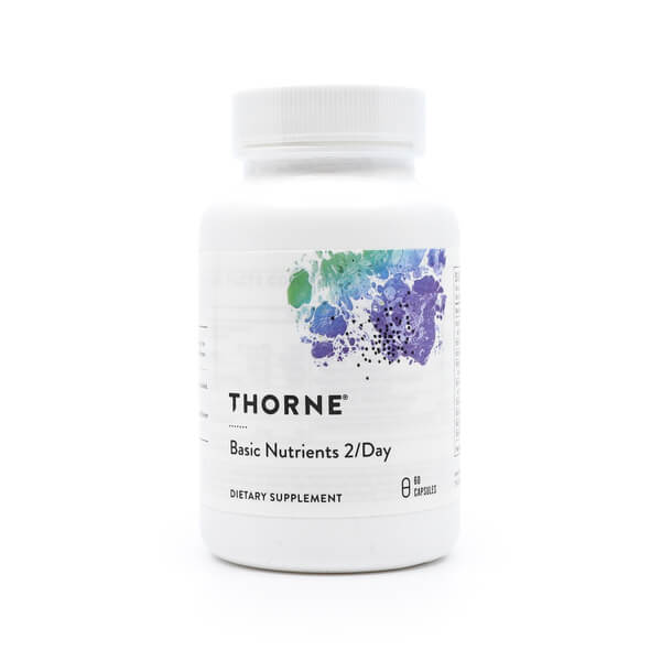 thorne research basic nutrients 2/day 60 capsules