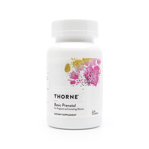 thorne research basic prenatal 90 capsules